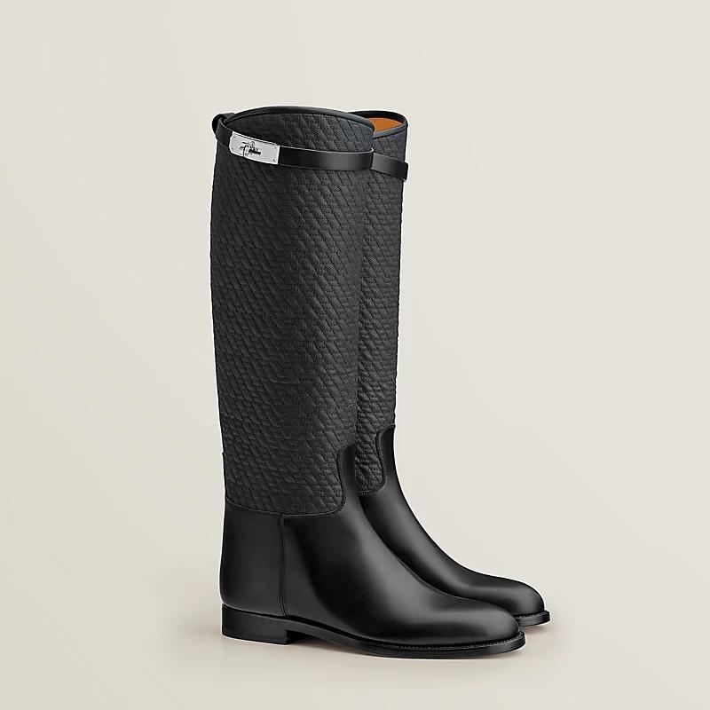 Giày Hermes Jumping Boot Nữ Đen